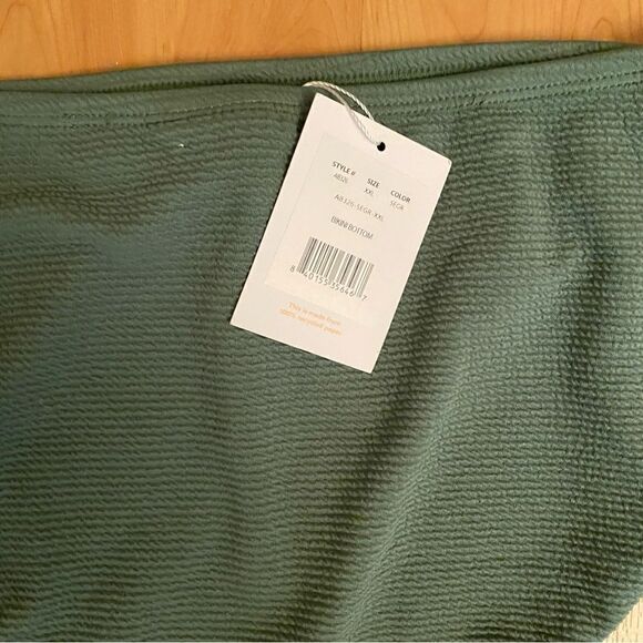 Andie Swimsuit Bikini Bottom Green Size XXL NWT - Picture 5 of 7
